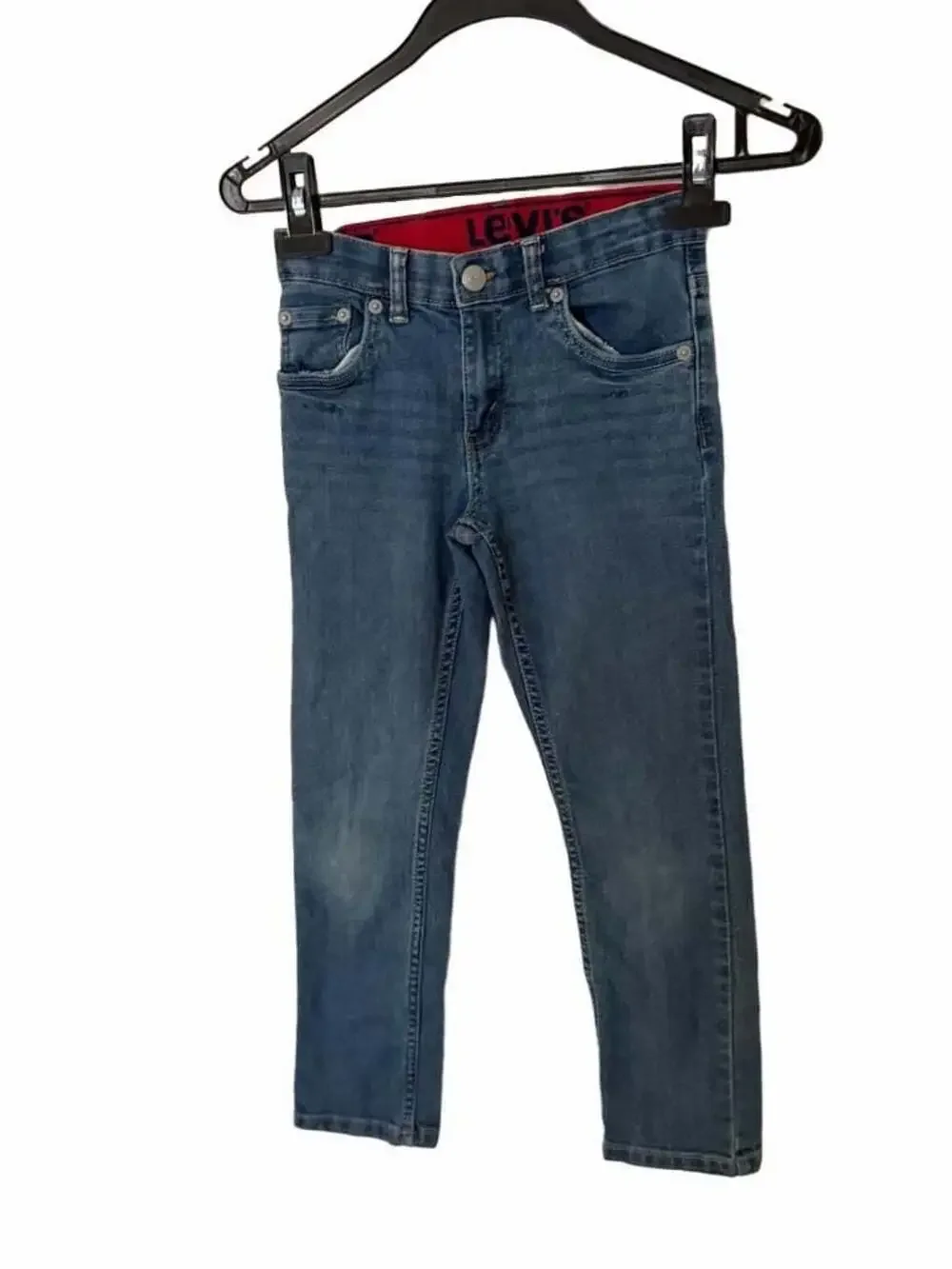 Levi's 511 Slim Fit Boys Jeans Size 7 Reg Blue Denim